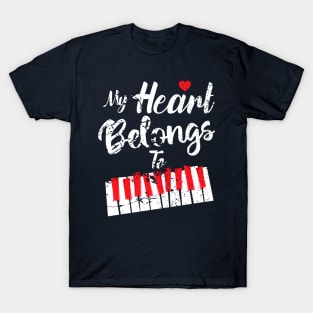 Musician Pianist love piano: Me and You T-Shirt